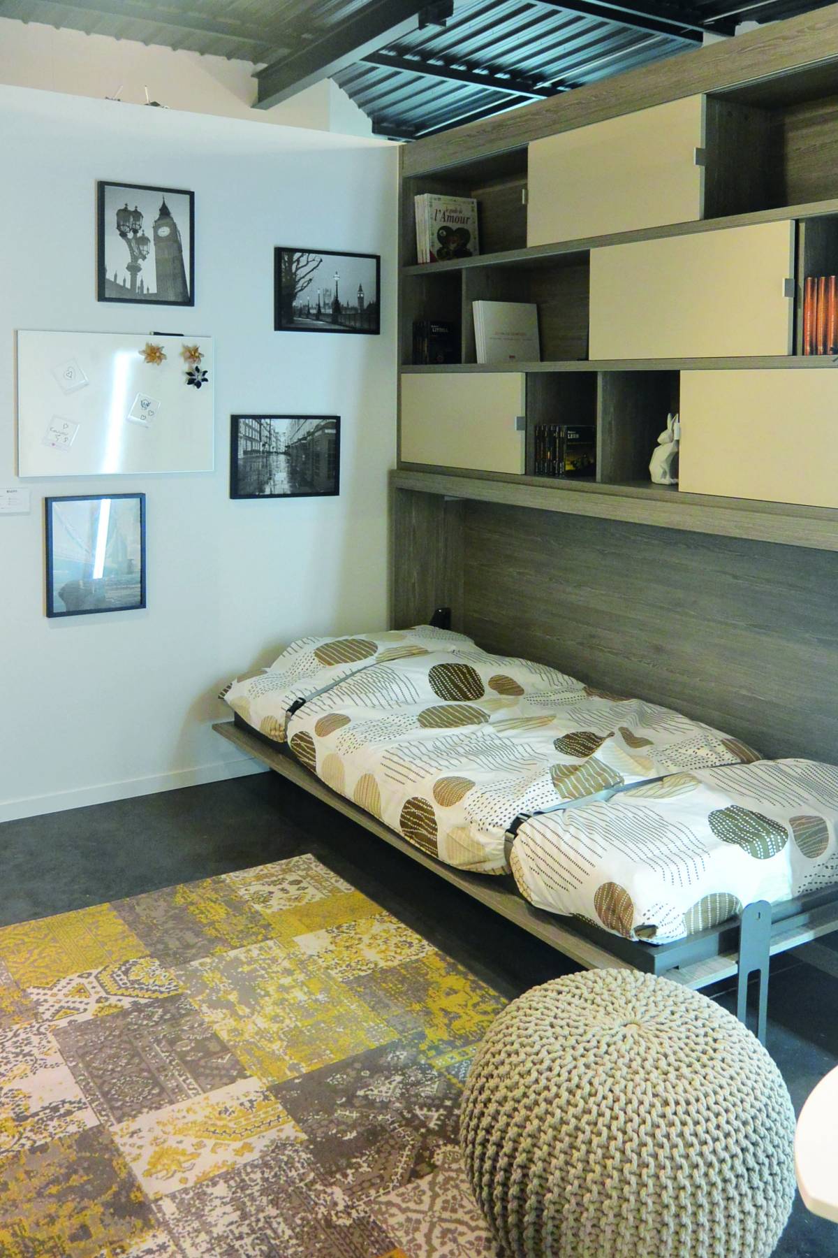R&eacute;alisation d’un lit escamotable &agrave; Strasbourg Schiltigheim